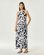Abito lungo svasato Max Mara Beachwear