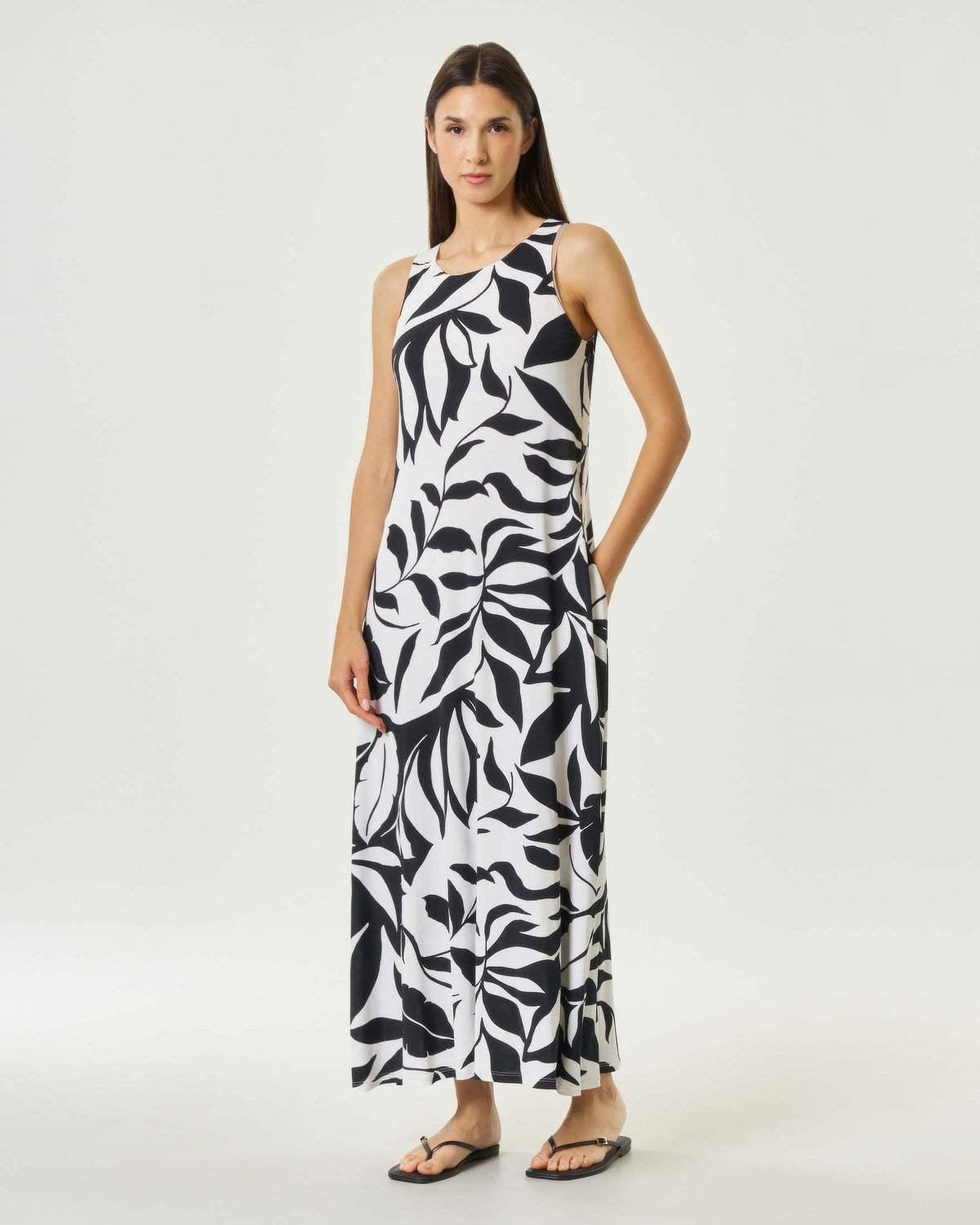 Abito lungo svasato Max Mara Beachwear