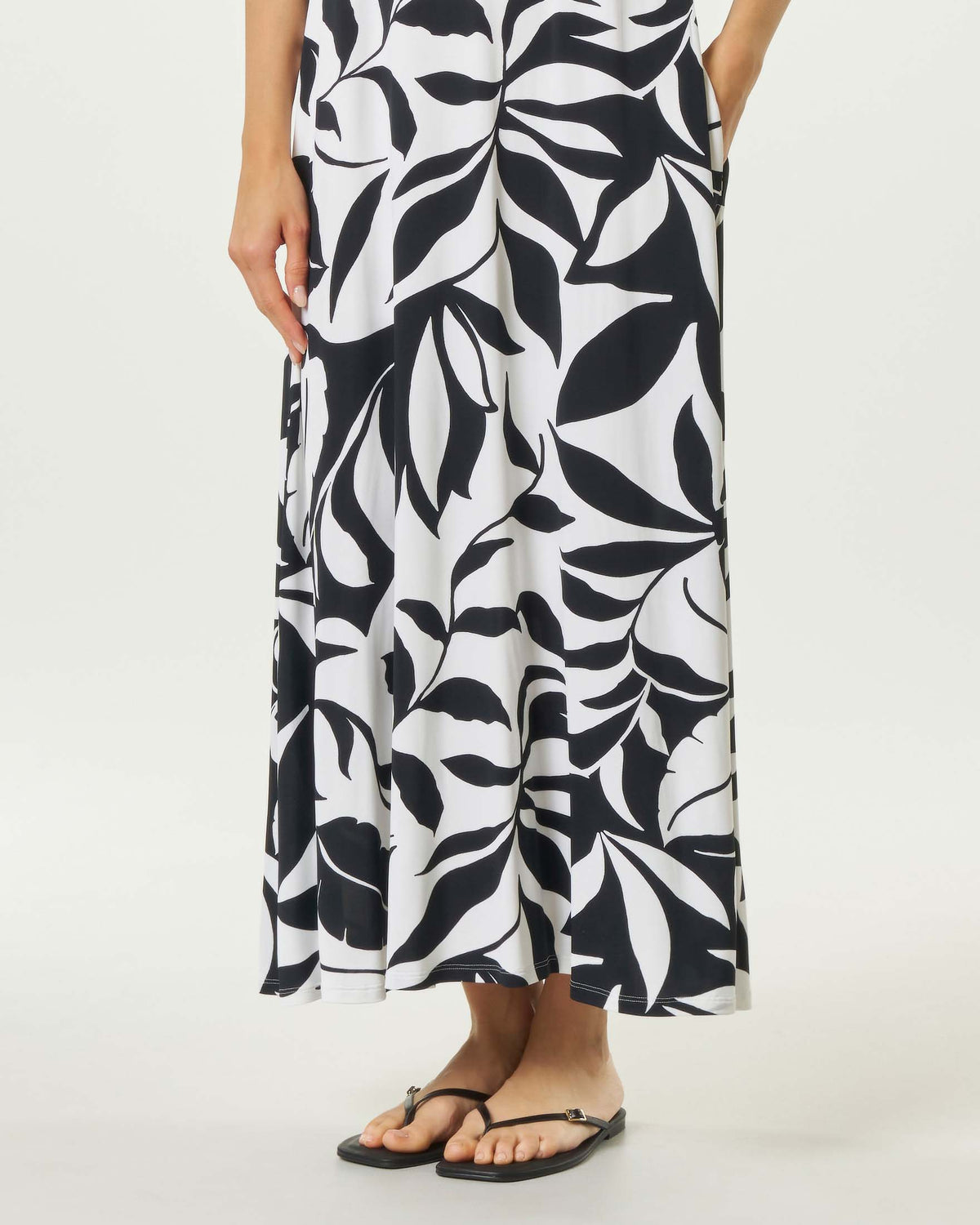 Abito lungo svasato Max Mara Beachwear