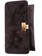 Borsa a tracolla in suede