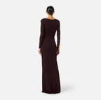 Abito Red Carpet con dettagli gioiello "Spring Summer 2026"