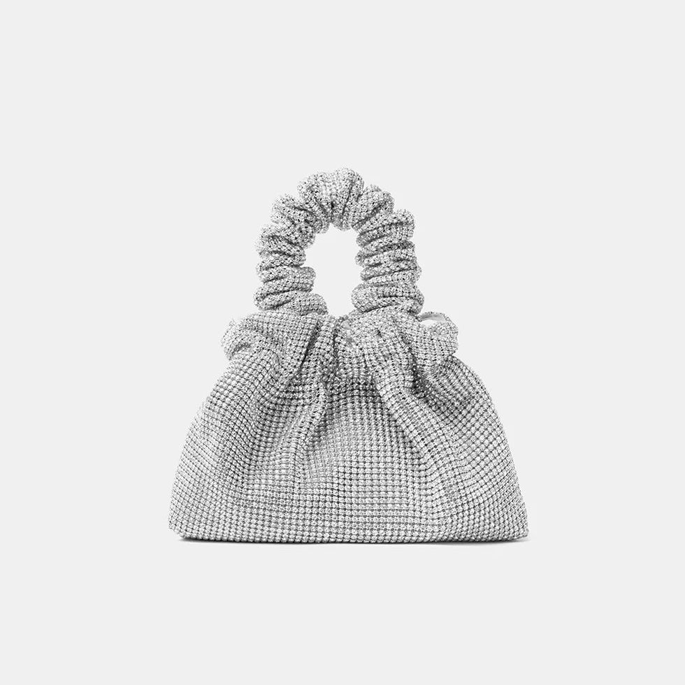 POUCH BAG ANGEL AURA GRIGIO