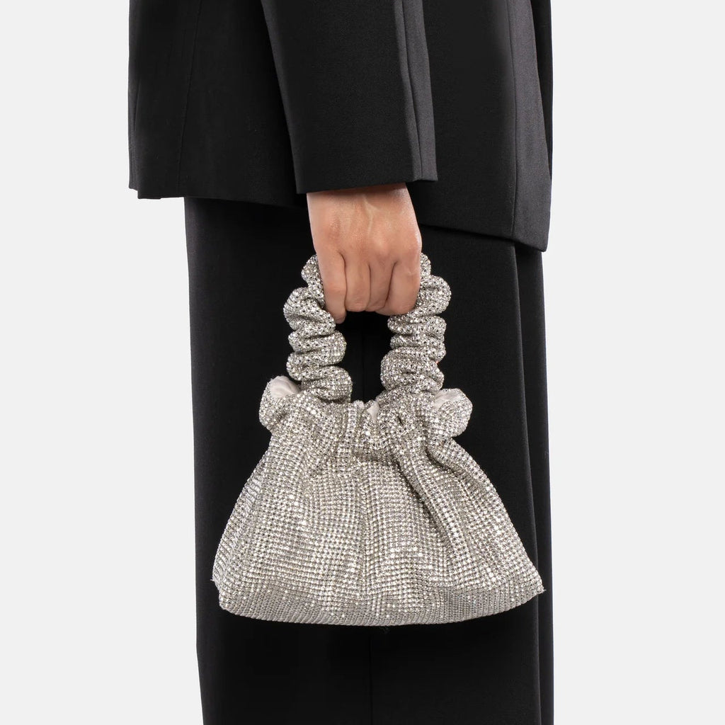 POUCH BAG ANGEL AURA GRIGIO