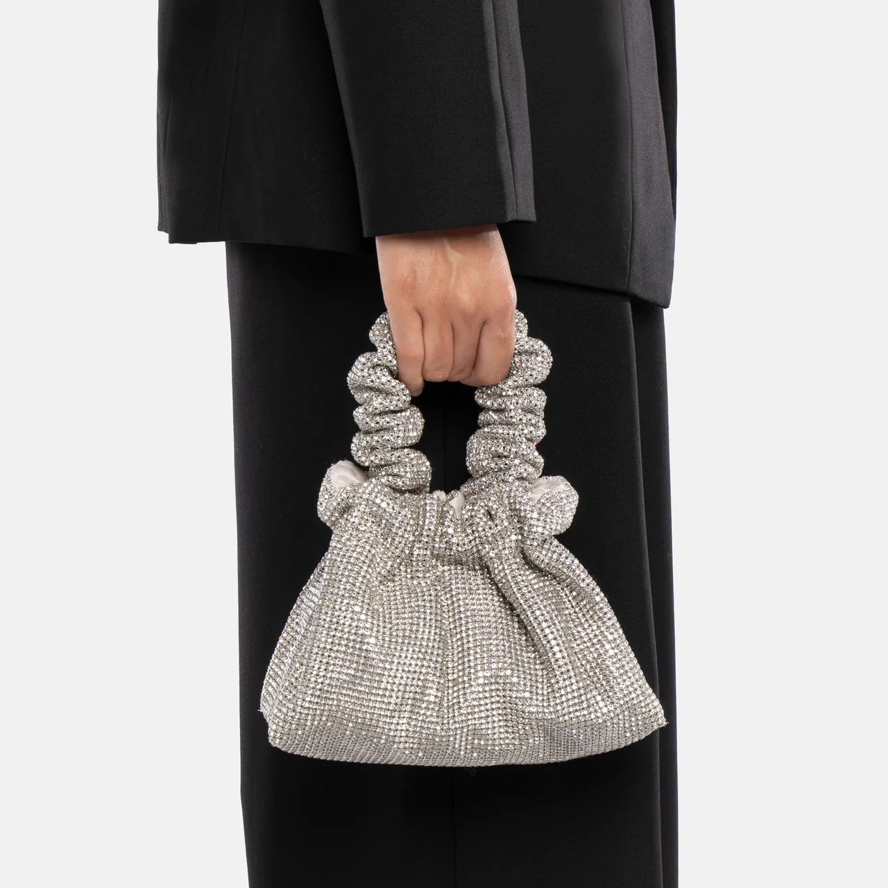 POUCH BAG ANGEL AURA GRIGIO