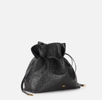 Tote in pelle con stampa struzzo "Spring Summer 2026"