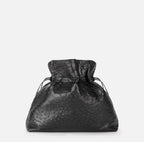 Tote in pelle con stampa struzzo "Spring Summer 2026"