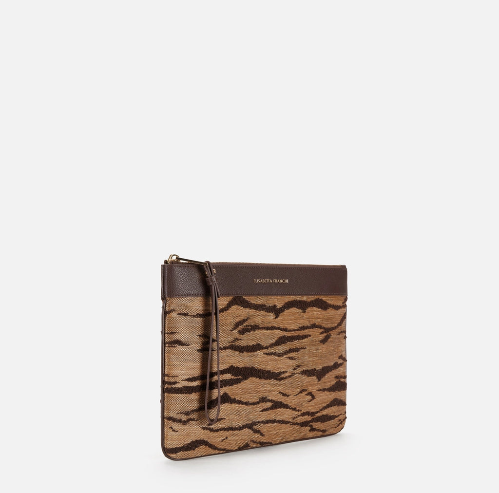 Busta con stampa tigre