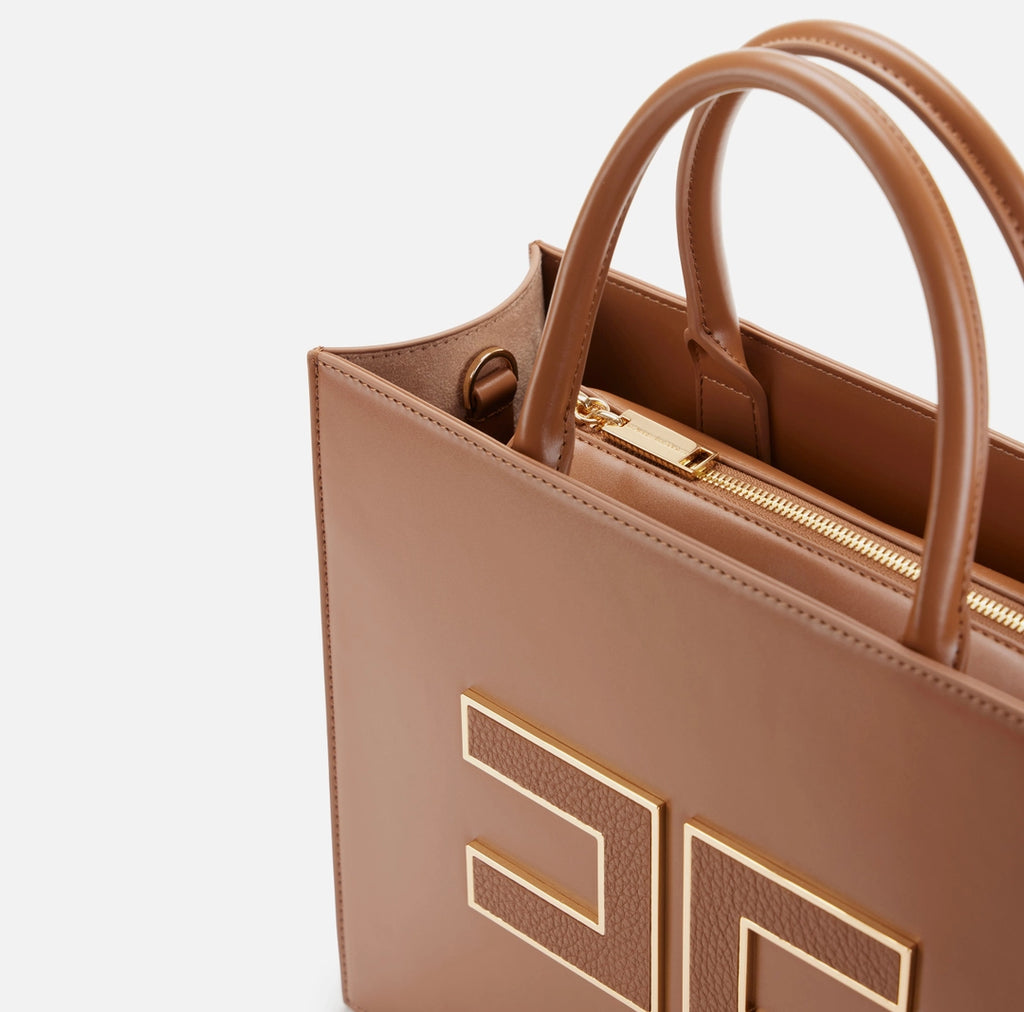 Borsa Tote grande con logo