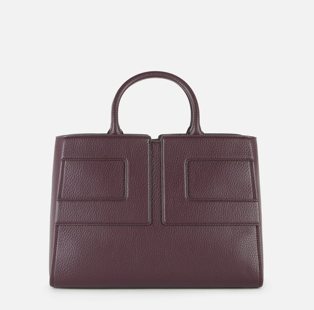 Borsa tote grande con logo