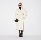Cappotto in panno double di lana