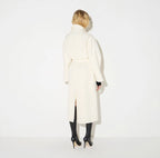 Cappotto in panno double di lana