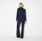 Giacca in doppio crêpe stretch