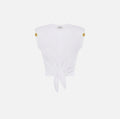 T-shirt in jersey con nodo