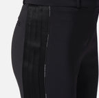 Pantaloni in crêpe leggero con dettagli smoking