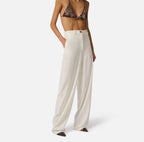 Pantaloni in crêpe leggero