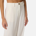 Pantaloni in crêpe leggero
