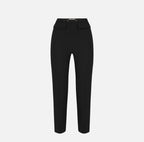 Pantaloni in doppio crêpe stretch