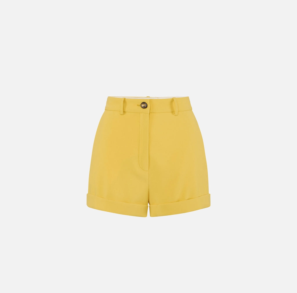 Shorts in crêpe leggero