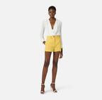 Shorts in crêpe leggero