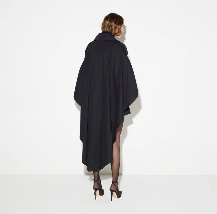 Trench in cotone tecnico