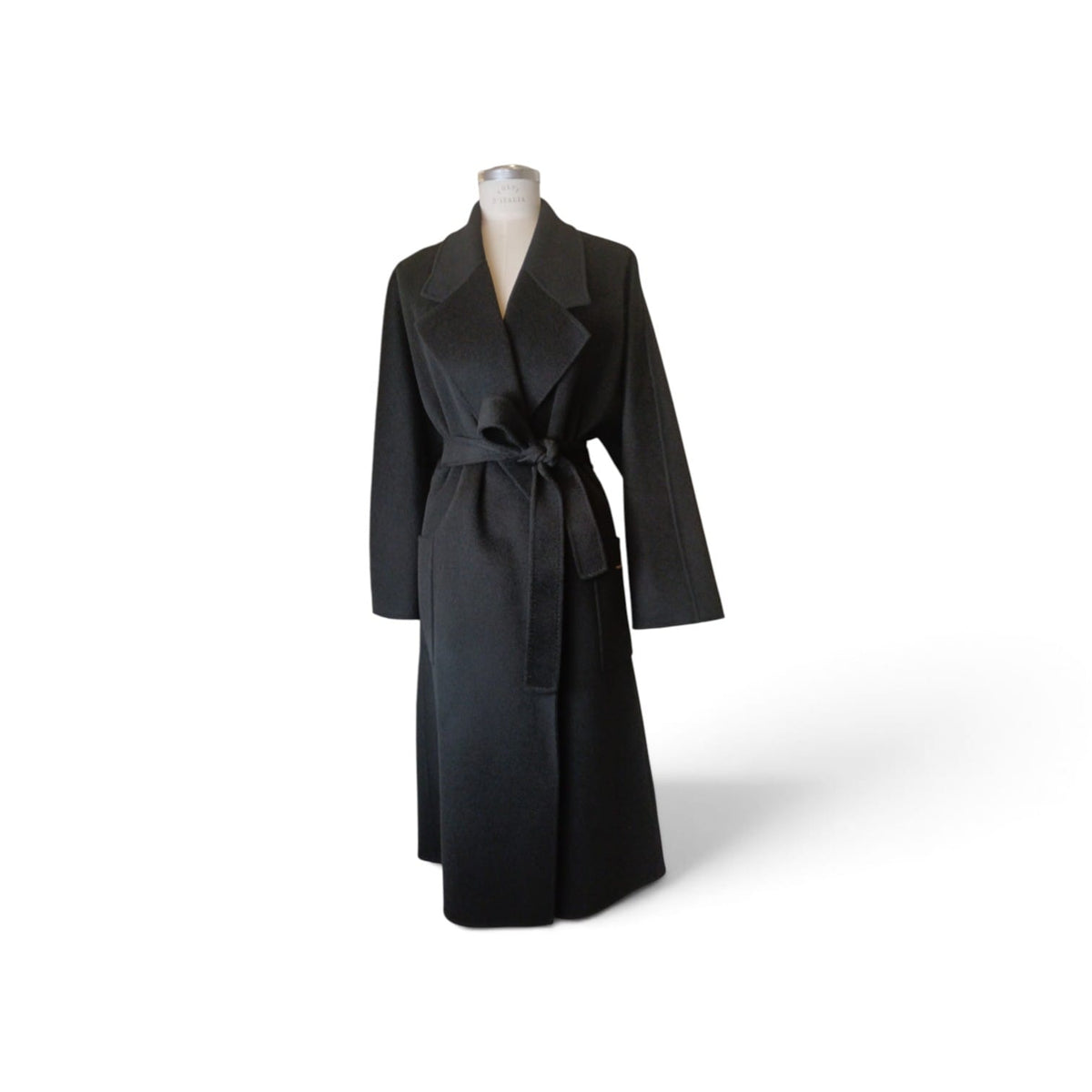 Cappotto in panno double di lana